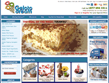 Tablet Screenshot of gelatodream.com